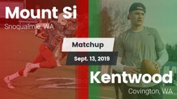 Matchup: Mount Si  vs. Kentwood  2019