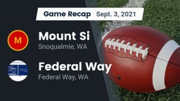 Recap: Mount Si  vs. Federal Way  2021