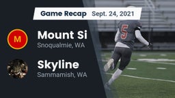 Recap: Mount Si  vs. Skyline   2021