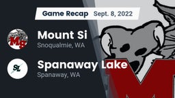 Recap: Mount Si  vs. Spanaway Lake  2022