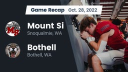 Recap: Mount Si  vs. Bothell  2022