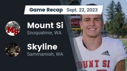 Recap: Mount Si  vs. Skyline   2023