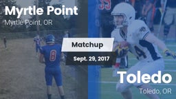 Matchup: Myrtle Point High Sc vs. Toledo  2017