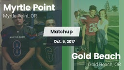 Matchup: Myrtle Point High Sc vs. Gold Beach  2017
