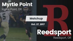 Matchup: Myrtle Point High Sc vs. Reedsport  2017