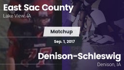 Matchup: East Sac County vs. Denison-Schleswig  2017