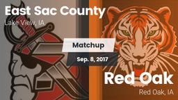 Matchup: East Sac County vs. Red Oak  2017