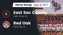 Recap: East Sac County  vs. Red Oak  2017