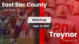 Matchup: East Sac County vs. Treynor  2018
