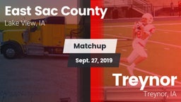 Matchup: East Sac County vs. Treynor  2019
