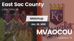 Matchup: East Sac County vs. MVAOCOU  2019
