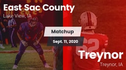 Matchup: East Sac County vs. Treynor  2020