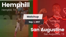 Matchup: Hemphill  vs. San Augustine  2017
