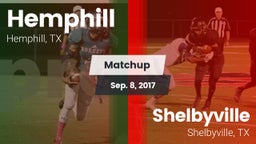 Matchup: Hemphill  vs. Shelbyville  2017