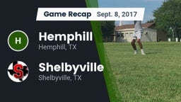 Recap: Hemphill  vs. Shelbyville  2017