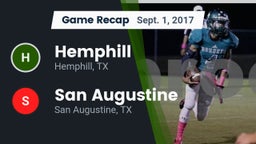 Recap: Hemphill  vs. San Augustine  2017