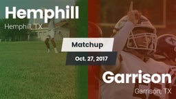 Matchup: Hemphill  vs. Garrison  2017