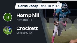 Recap: Hemphill  vs. Crockett  2017