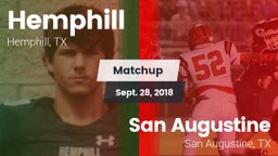 Matchup: Hemphill  vs. San Augustine  2018
