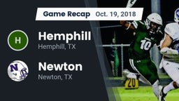 Recap: Hemphill  vs. Newton  2018