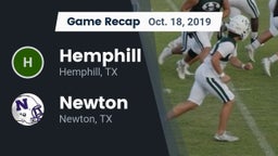 Recap: Hemphill  vs. Newton  2019