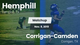 Matchup: Hemphill  vs. Corrigan-Camden  2019