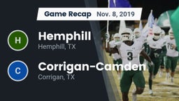 Recap: Hemphill  vs. Corrigan-Camden  2019