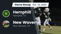 Recap: Hemphill  vs. New Waverly  2020