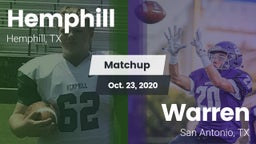 Matchup: Hemphill  vs. Warren  2020