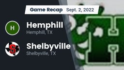 Recap: Hemphill  vs. Shelbyville  2022