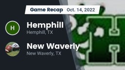 Recap: Hemphill  vs. New Waverly  2022