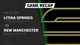 Recap: Lithia Springs  vs. New Manchester  2017