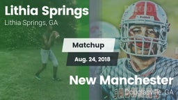 Matchup: Lithia Springs High vs. New Manchester  2018