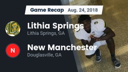 Recap: Lithia Springs  vs. New Manchester  2018