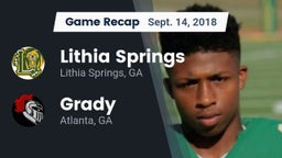 Recap: Lithia Springs  vs. Grady  2018