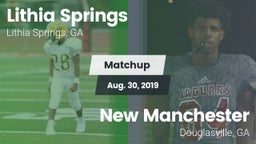 Matchup: Lithia Springs High vs. New Manchester  2019