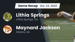 Recap: Lithia Springs  vs. Maynard Jackson  2020
