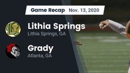 Recap: Lithia Springs  vs. Grady  2020