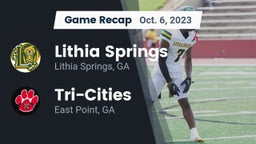 Recap: Lithia Springs  vs. Tri-Cities  2023