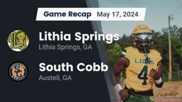 Recap: Lithia Springs  vs. South Cobb  2024