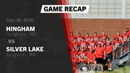 Recap: Hingham  vs. Silver Lake  2016