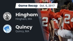 Recap: Hingham  vs. Quincy  2017