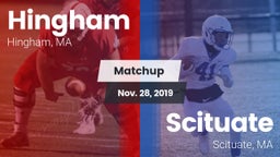 Matchup: Hingham  vs. Scituate  2019