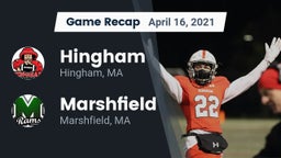 Recap: Hingham  vs. Marshfield  2021