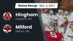 Recap: Hingham  vs. Milford  2021