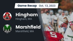 Recap: Hingham  vs. Marshfield  2023