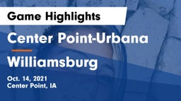 Center Point-Urbana  vs Williamsburg  Game Highlights - Oct. 14, 2021
