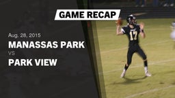 Recap: Manassas Park vs. Park View High Schoo 2015