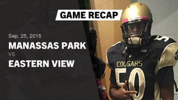 Recap: Manassas Park vs. Eastern View  2015