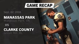 Recap: Manassas Park vs. Clarke County  2016